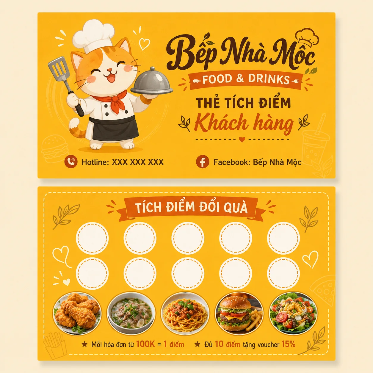 Thẻ tích điểm quán ăn