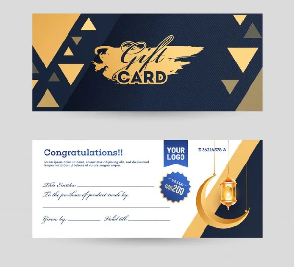 Voucher - Gift card